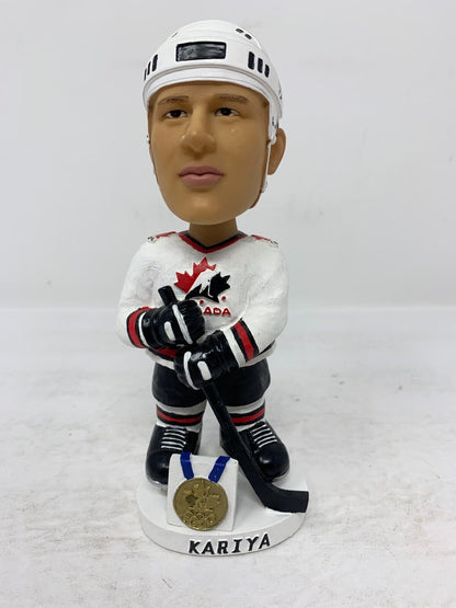 Paul Kariya NHL Team Canada 2002 Olympic Gold Medal Bobblehead Figure