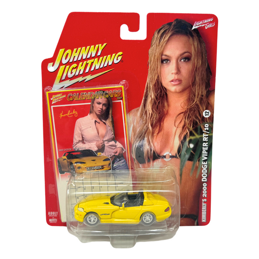 Johnny Lightning 2000 Dodge Viper RT10 Calendar Cars Kimberly's 1:64 Diecast