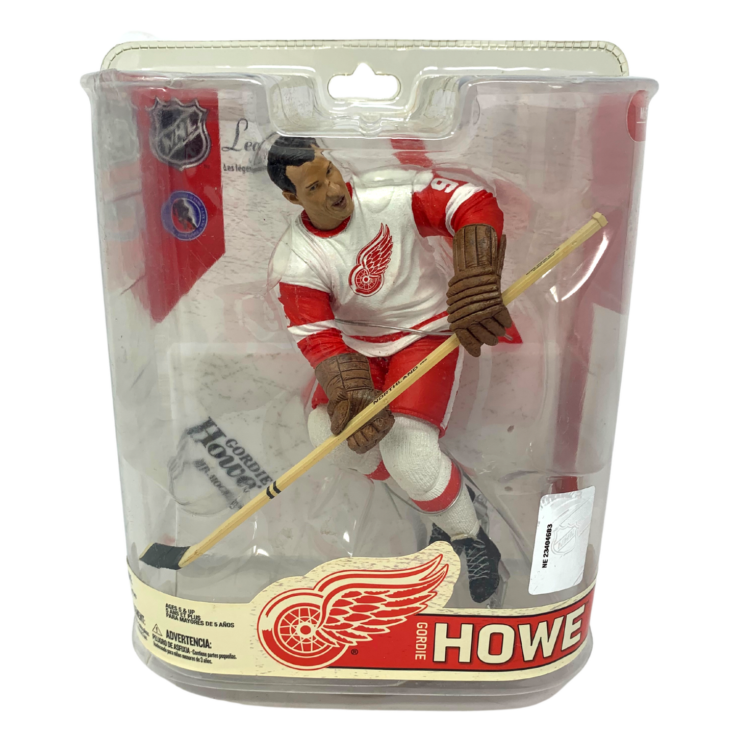 Mcfarlane NHL Gordie Howe Detroit Red Wings Legends Series 6 Figure