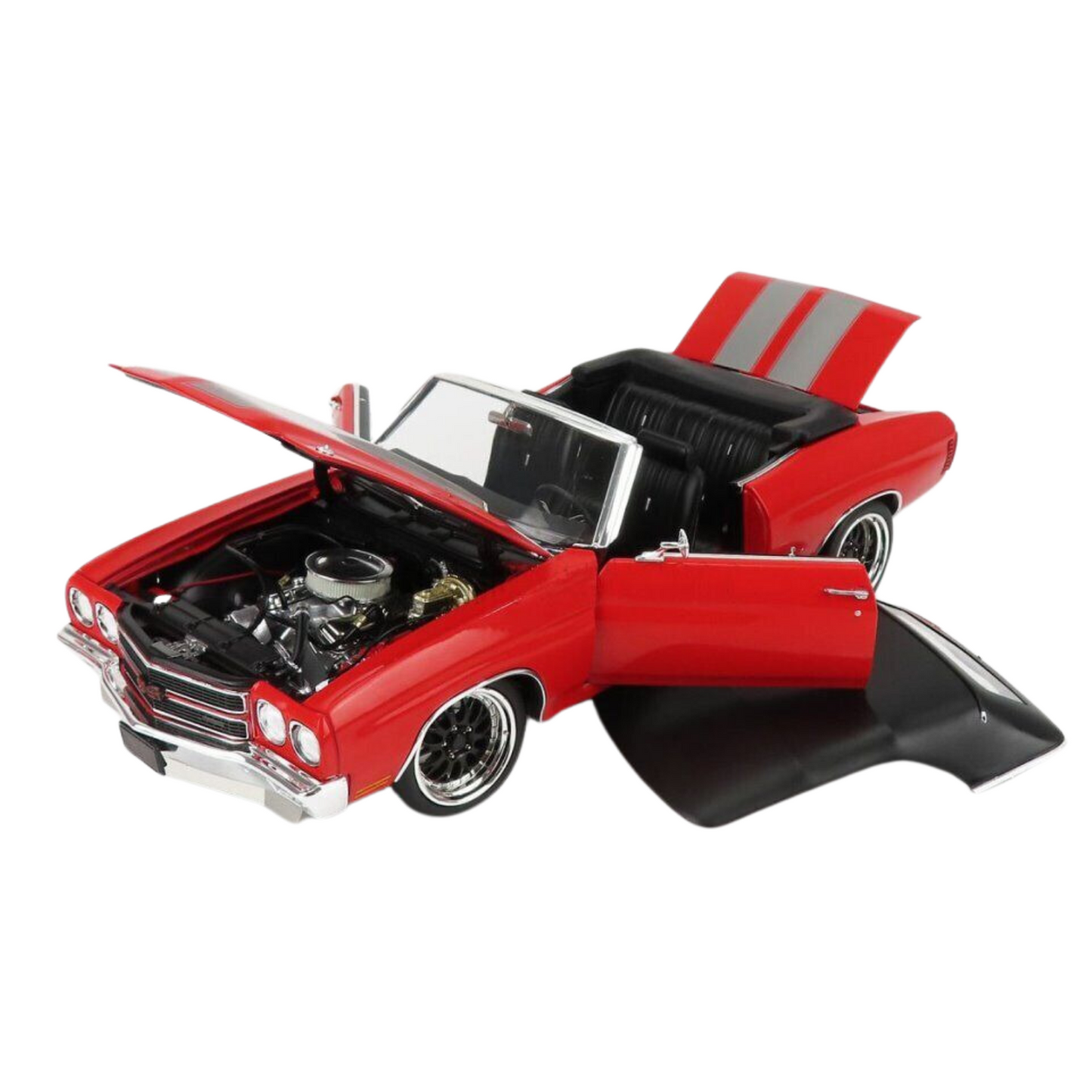 ACME 1970 Chevrolet Chevelle SS Restomod Red Limited Edition 1:18 Diecast