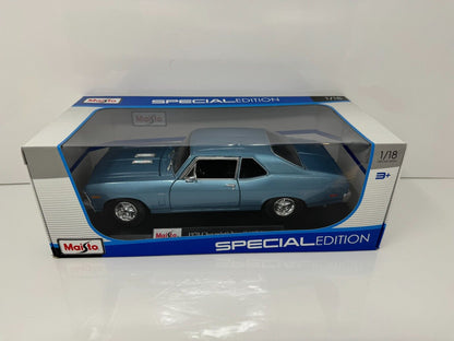 Maisto 1970 Chevrolet Nova SS Coupe Special Edition 1:18 Diecast