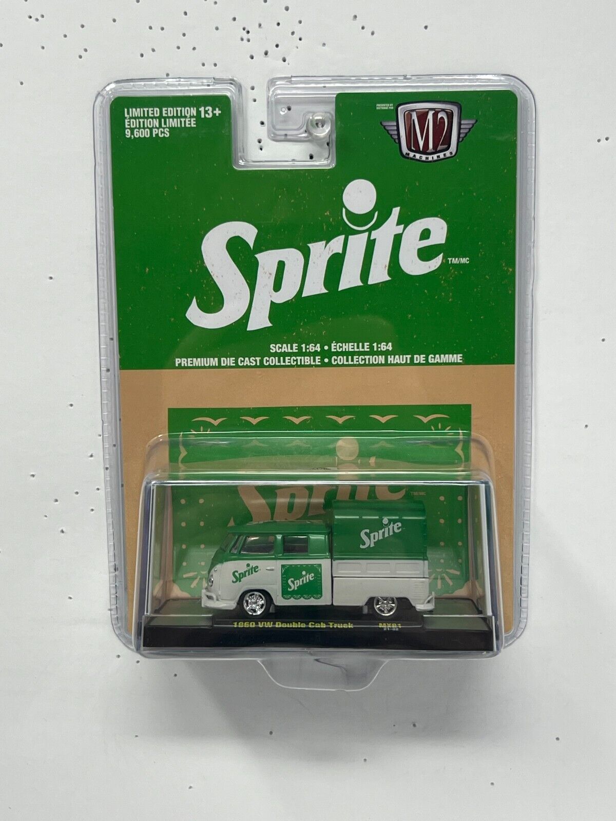 M2 Machines Sprite 1960 VW Double Cab Truck 1:64 Diecast