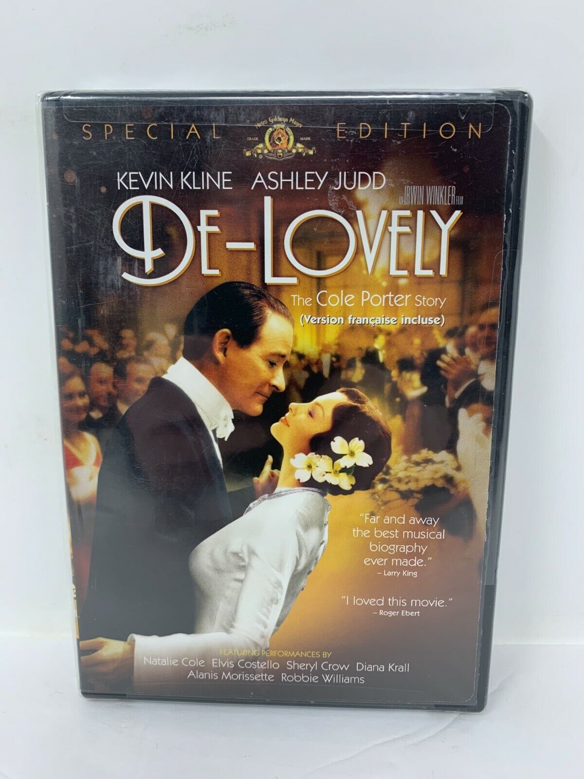 De-Lovely (DVD) Music Biography Brand New and Sealed!!!