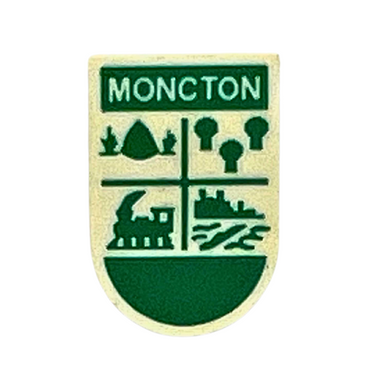 Moncton New Brunswick Souvenir Cities & States Lapel Pin SP6 V6
