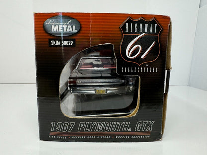 Highway 61 Collectibles 1967 Plymouth GTX 1:18 Diecast