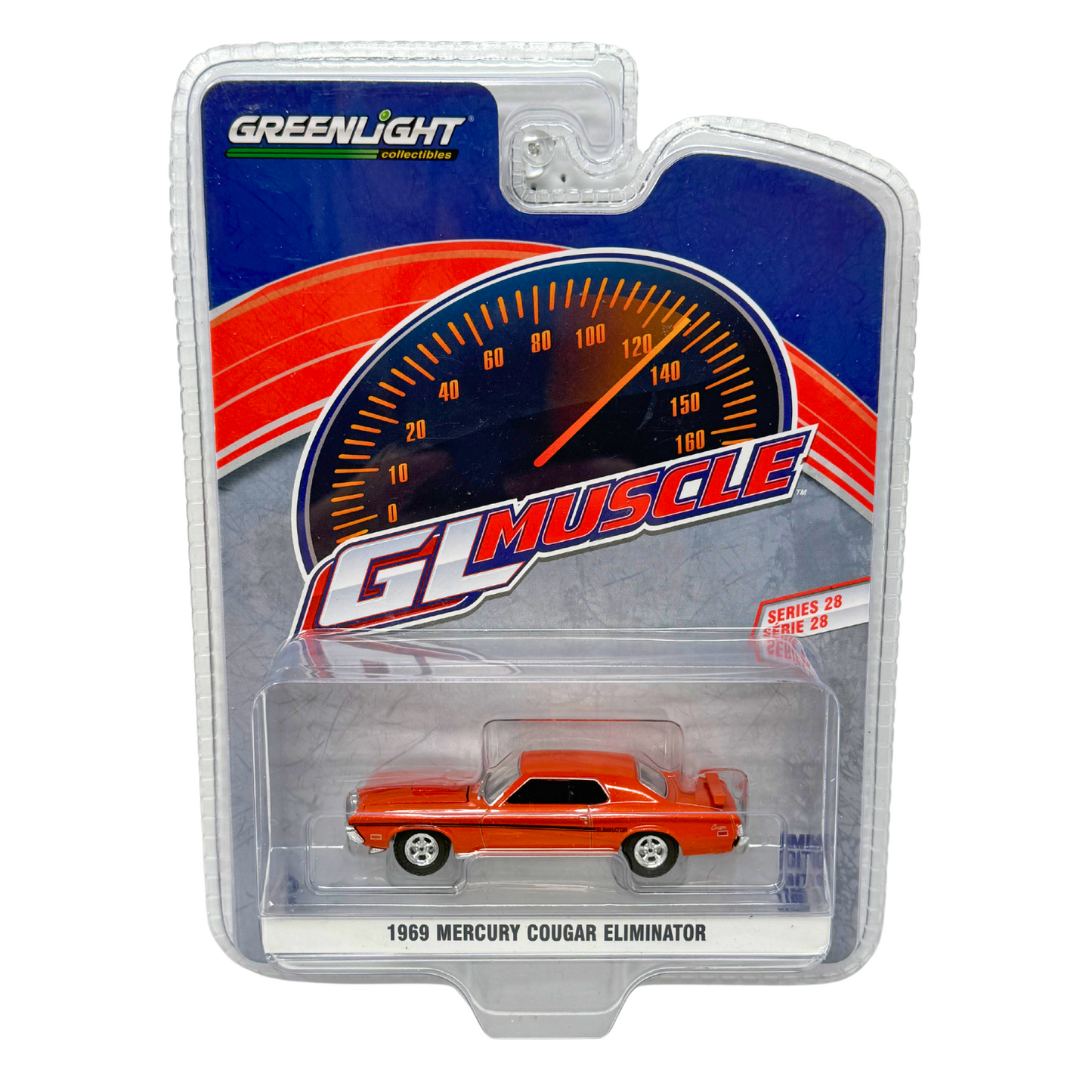 Greenlight GL Muscle 1969 Mercury Cougar Eliminator 1:64 Diecast