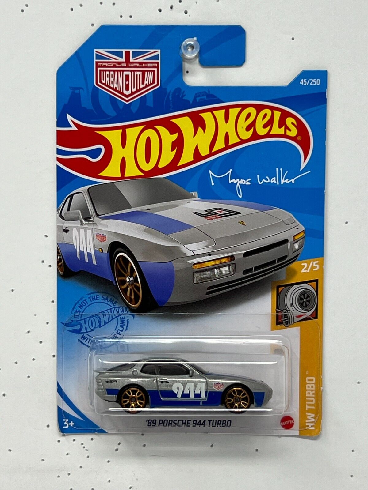 Hot Wheels HW Turbo 1989 Porsche 944 Turbo 1:64 Diecast