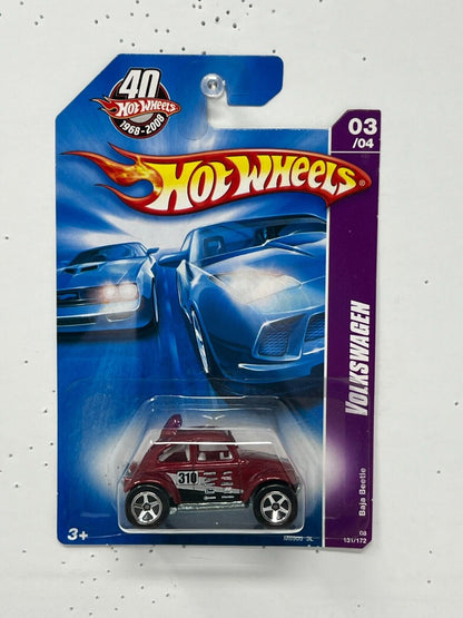 Hot Wheels Team: Volkswagen Baja Beetle 1:64 Diecast