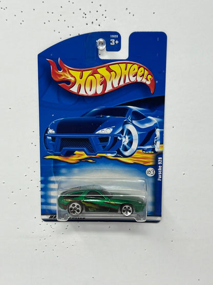 Hot Wheels Porsche 928 Green 1:64 Diecast