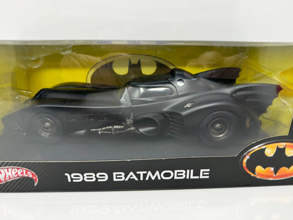 Mattel Hot Wheels DC Comics 1989 Batman Batmobile Movie Car 1:18 Diecast