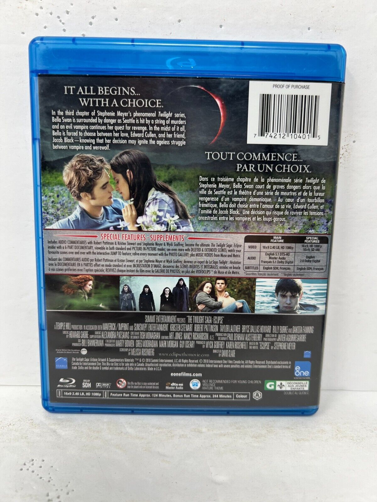 Twilight The Complete Saga (Blu-ray) Fantasy Good Condition!!!