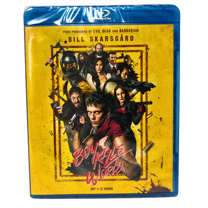 Boy Kills World Blu-ray Action Brand New and Sealed!!!