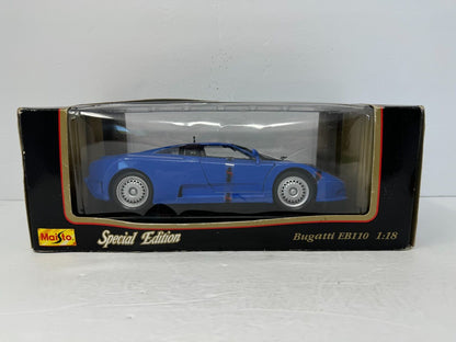 Maisto 1992 Bugatti EB110 Special Edition 1:18 Diecast