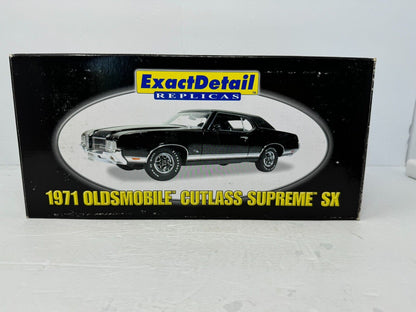 Exact Detail Replicas 1971 Oldsmobile Cutlass Supreme SX 1:18 Diecast 874 / 2000