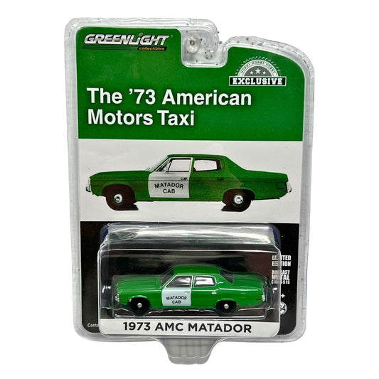 Greenlight Hobby Exclusive American Motors Taxi 1973 AMC Matador 1:64 Diecast