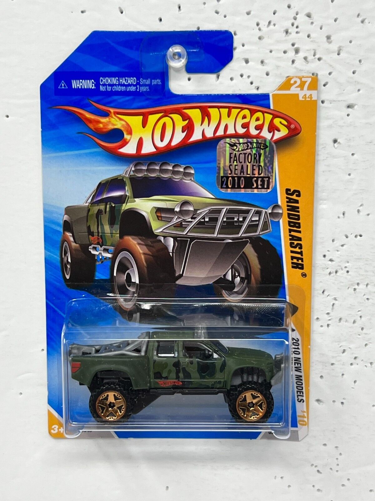 Hot Wheels 2010 New Models Sandblaster Fantasy Cars Fantasy Cars 1:64 Diecast Factory Sealed V3
