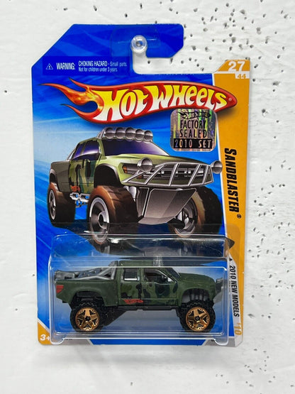 Hot Wheels 2010 New Models Sandblaster Fantasy Cars Fantasy Cars 1:64 Diecast Factory Sealed V3