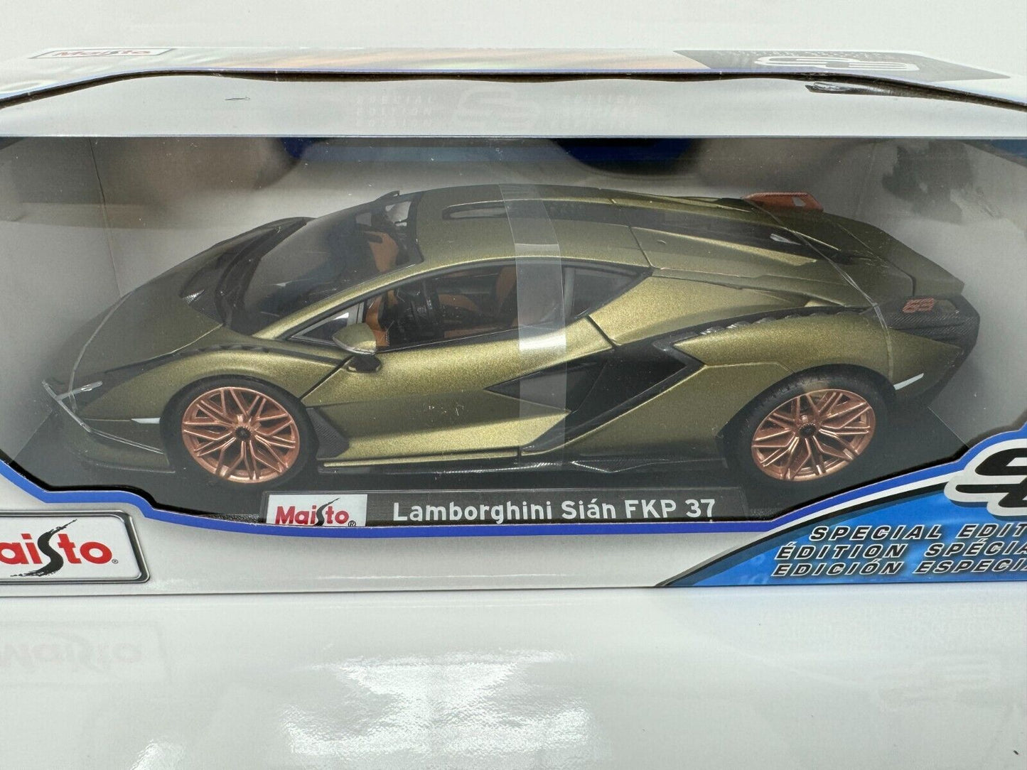 Maisto Lamborghini Sian FKP 37 Special Edition 1:18 Diecast