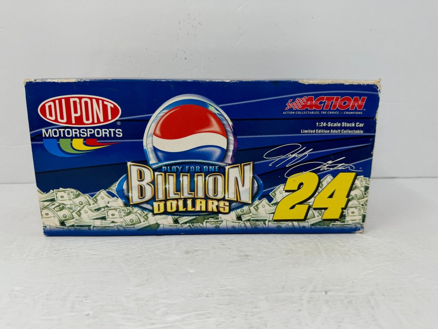 Action Nascar #24 Jeff Gordon Pepsi Billion Dollar Monte Carlo 1:24 Diecast