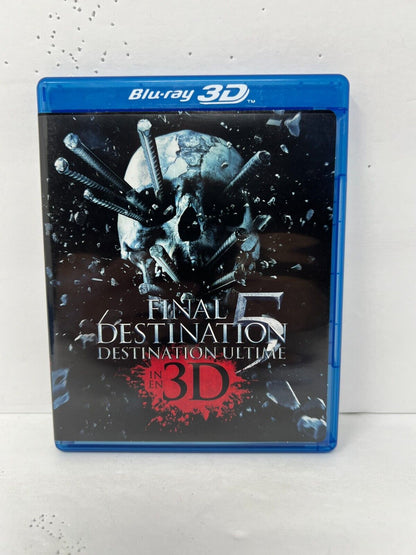 Final Destination 5 (Blu-ray 3D) Horror Good Condition!!!