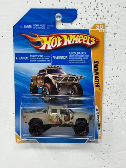 Hot Wheels 2010 HW Premiere Sandblaster Fantasy Cars Fantasy Cars 1:64 Diecast V3