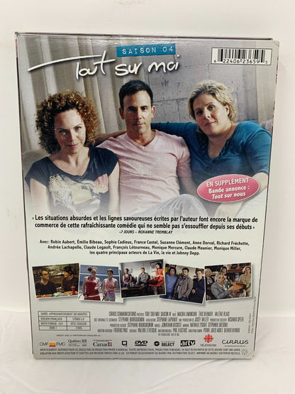 Tout sur moi Saison 4 (DVD) CBC TV Series Boxset Good Condition!!! RARE