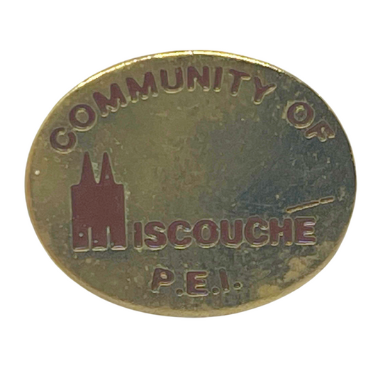Miscouche Prince Edward Island PEI Souvenir Cities & States Lapel Pin SP4