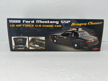 GMP 1988 Ford Mustang 5.0 SSP US Air Force U-Dragon Chaser Blue 1:18 Diecast