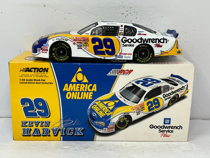 Action Nascar #29 Kevin Harvick AOL GM Goodwrench Monte Carlo 1:24 Diecast