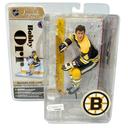 Mcfarlane NHL Legends Series 3 Bobby Orr Boston Bruins Black Jersey Figure