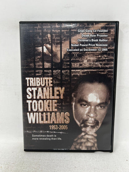 Tribute Stanley Tookie Williams (DVD) Documentary Biography Good Condition!!!