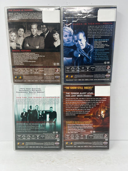 24: The Complete TV Series (DVD) Boxset Good Condition!!!