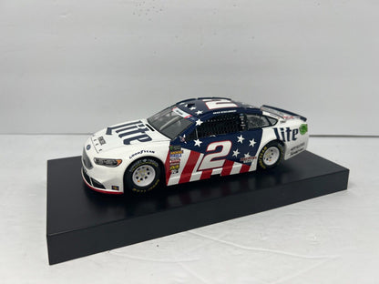 Lionel Racing #2 Brad Keselowski Miller Lite Patriotic 2018 Mustang 1:24 Diecast