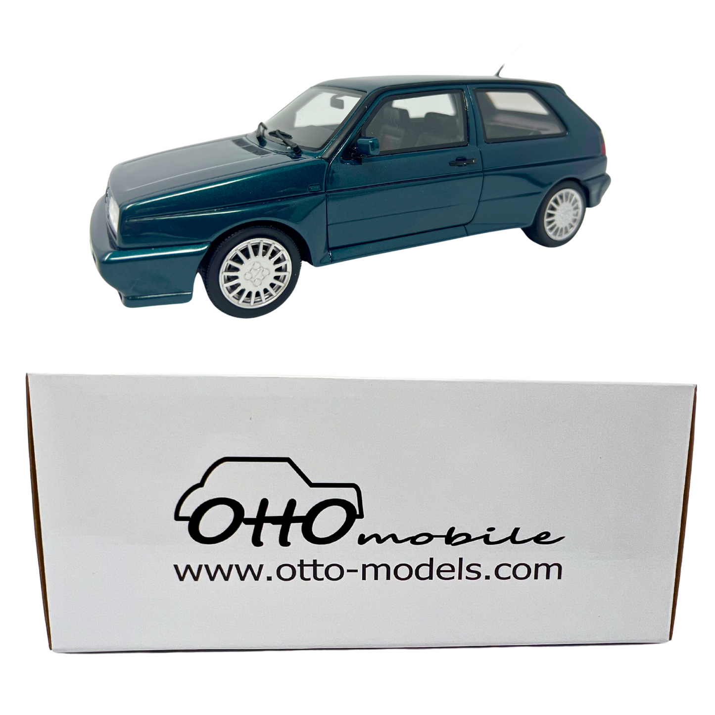 Otto Mobile 1990 Volkswagen Golf 2 MKII A2 G60 Rally 1:18 Resin Model