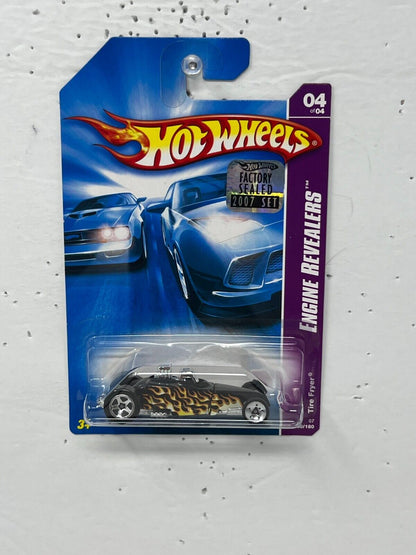 Hot Wheels Engine Revealers Tire Fryer 1:64 Diecast Factory Sealed