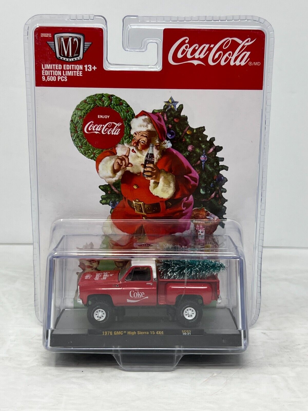 M2 Machines Coca-Cola 1976 GMC High Sierra 15 4x4 1:64 Diecast