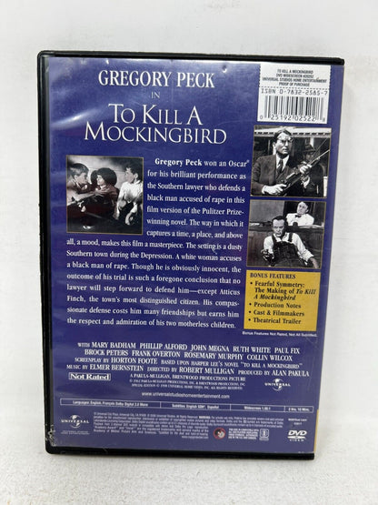 To Kill a Mockingbird (DVD) Drama