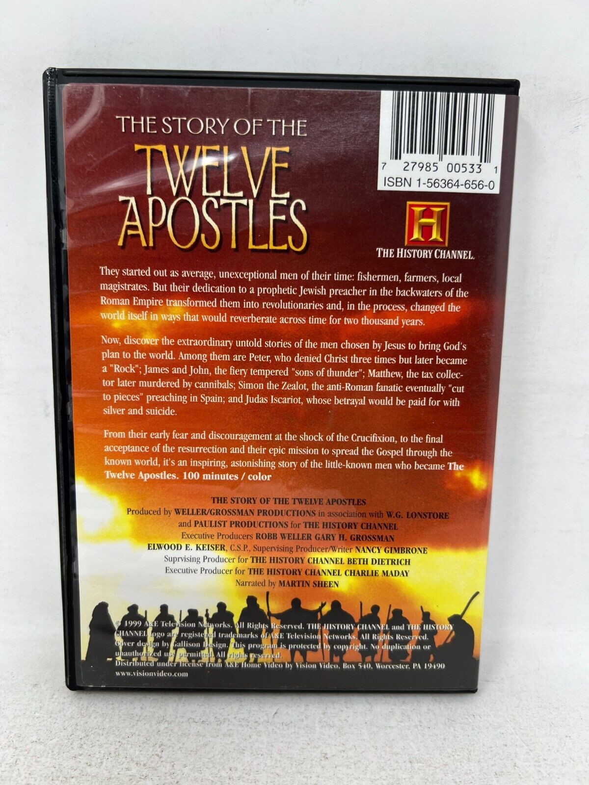 The Twelve Apostles (DVD) Religious Good Condition!!!