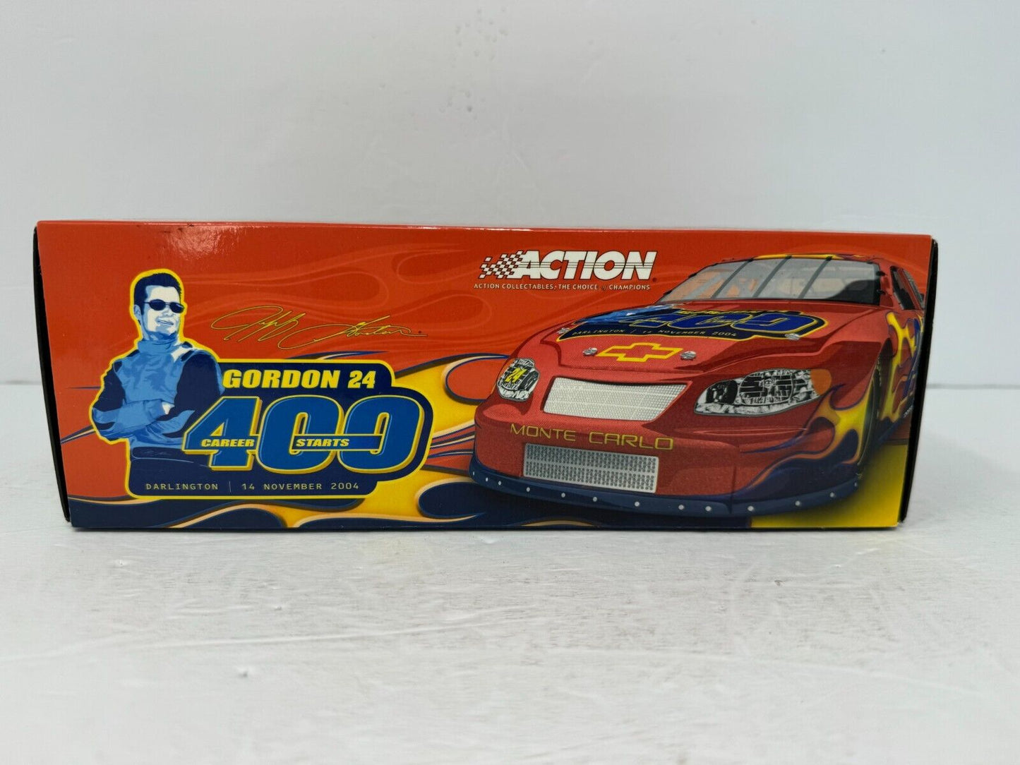 Action Nascar #24 Jeff Gordon 400th Start Monte Carlo GM Dealers 1:24 Diecast