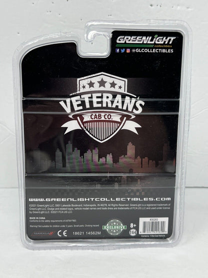 Greenlight Hobby Exclusive Veteran's Cab Co. 1983 Dodge Diplomat 1:64 Diecast