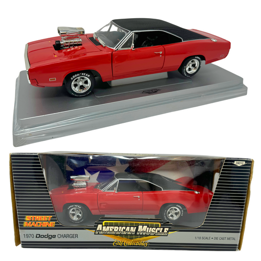 Ertl American Muscle Street Machine 1970 Dodge Charger 1:18 Diecast