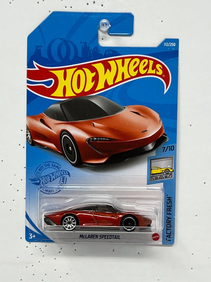 Hot Wheels Factory Fresh McLaren Speedtail Red 1:64 Diecast Version 3