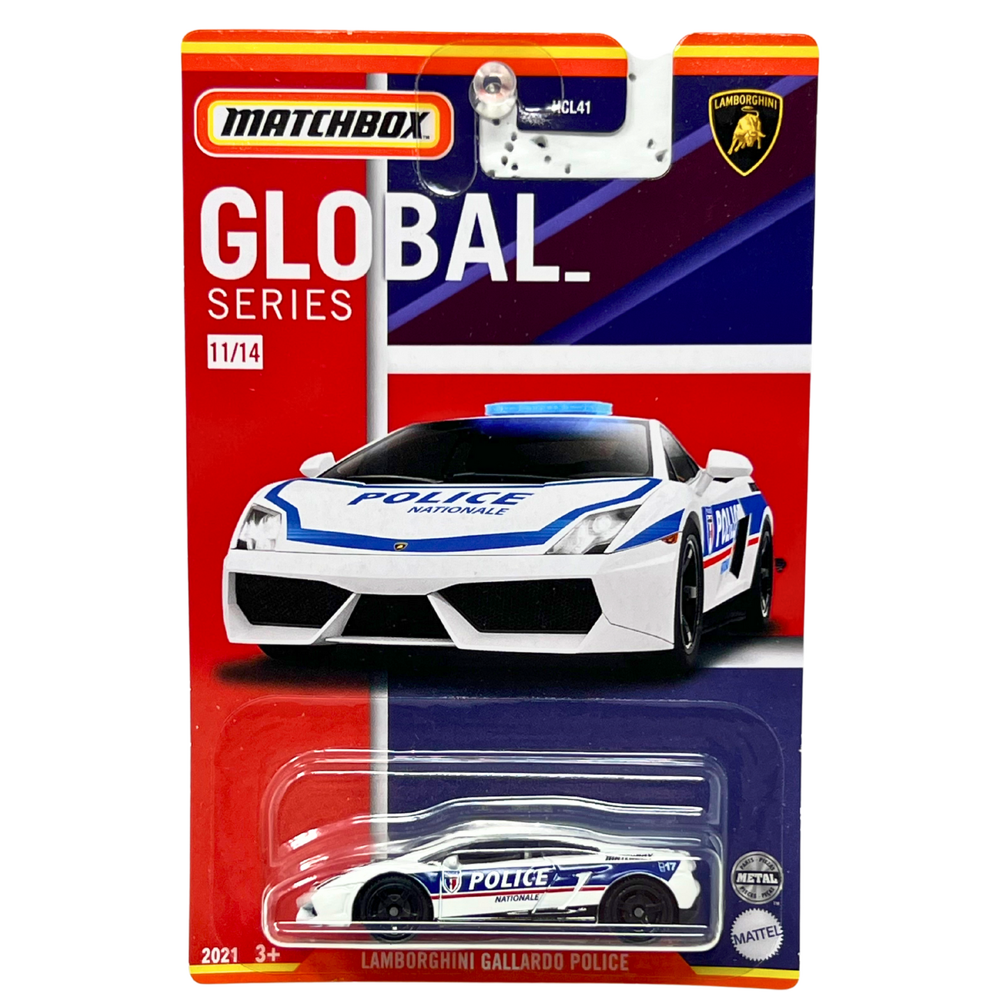 Matchbox Global Series Lamborghini Gallardo Police 1:64 Diecast