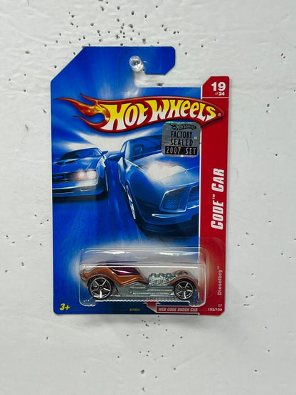 Hot Wheels Code Car Dieselboy 1:64 Diecast Factory Sealed