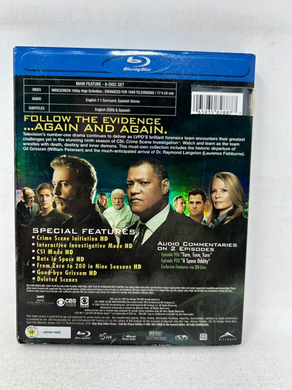 CSI Crime Scene Investigation The Ninth Season (Blu-ray) TV Series Boxset