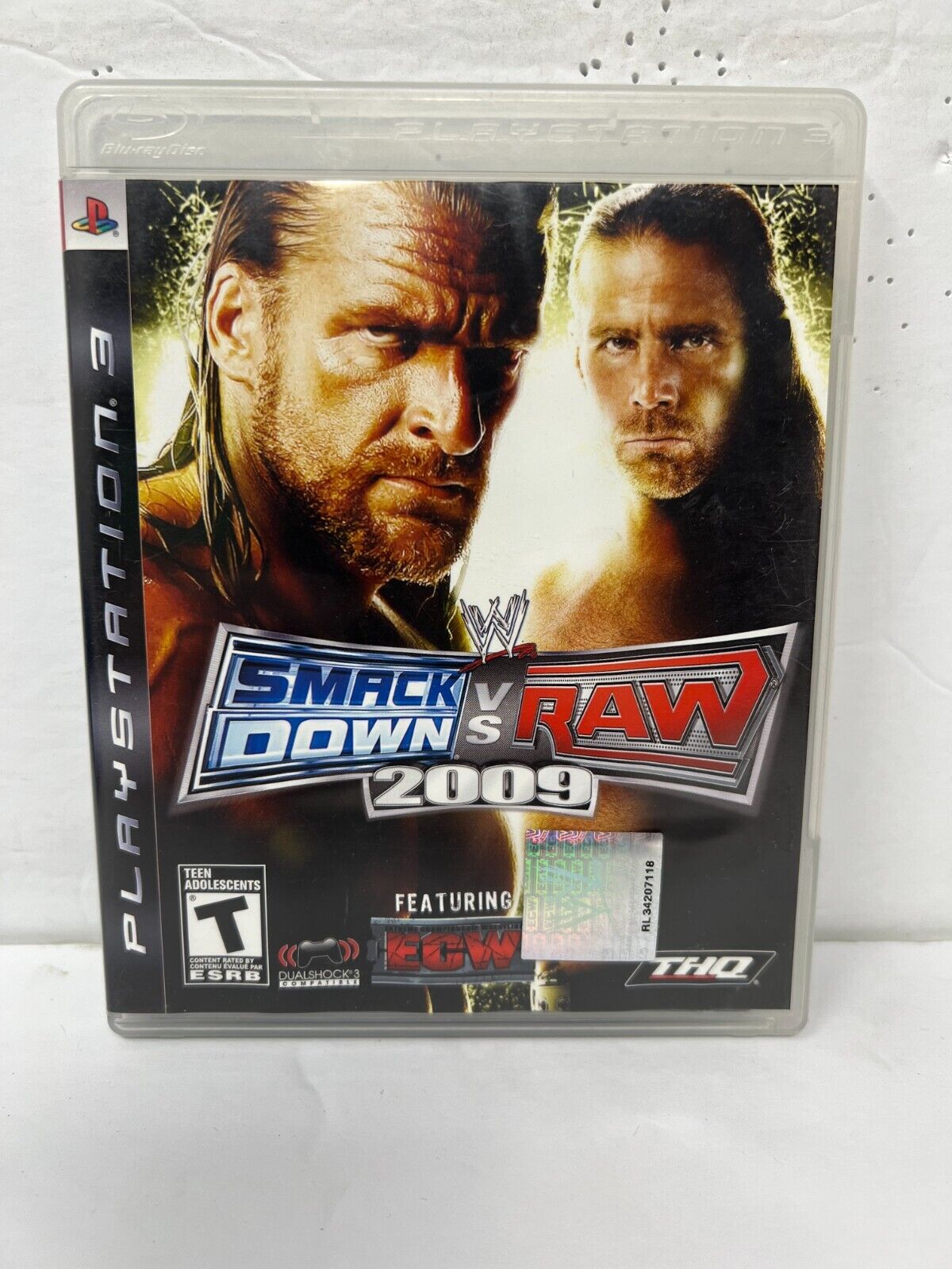 WWE Smackdown vs. Raw 2009 PlayStation 3 (PS3) Good Condition!!! Includes Manual