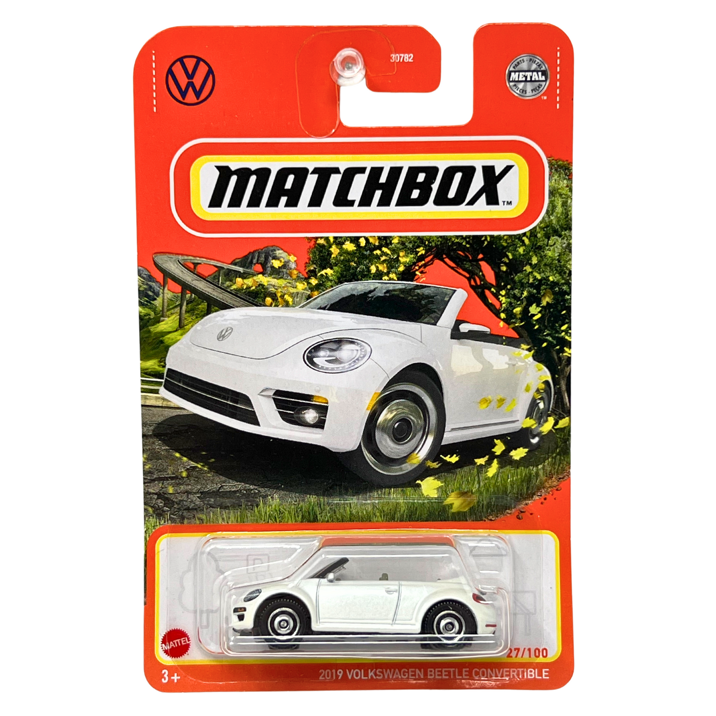 Matchbox 2019 Volkswagen Beetle Convertible 1:64 Diecast