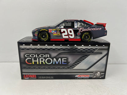 Lionel Nascar #29 Kevin Harvick Budweiser 2011 Impala Color Chrome 1:24 Diecast