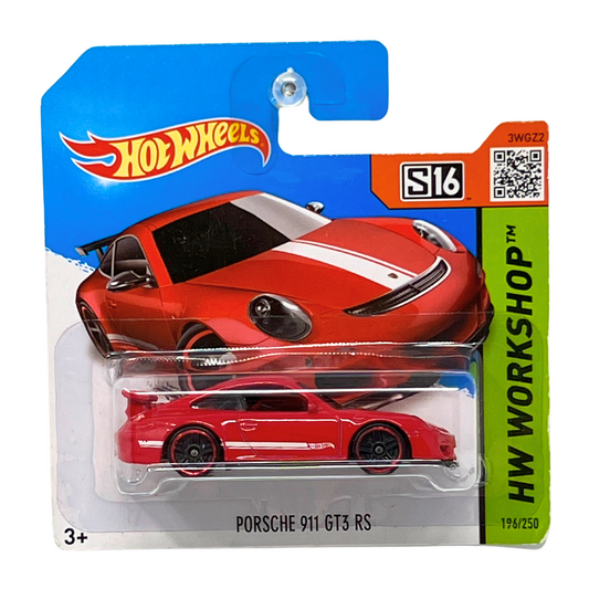 Hot Wheels HW Workshop Porsche 911 GT3 RS 1:64 Diecast