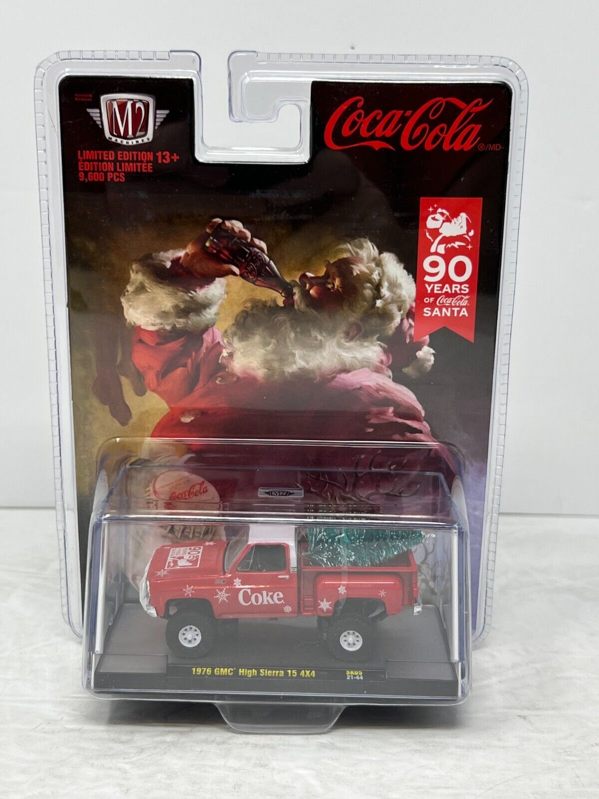 M2 Machines Coca-Cola 1976 GMC High Sierra 15 4x4 1:64 Diecast